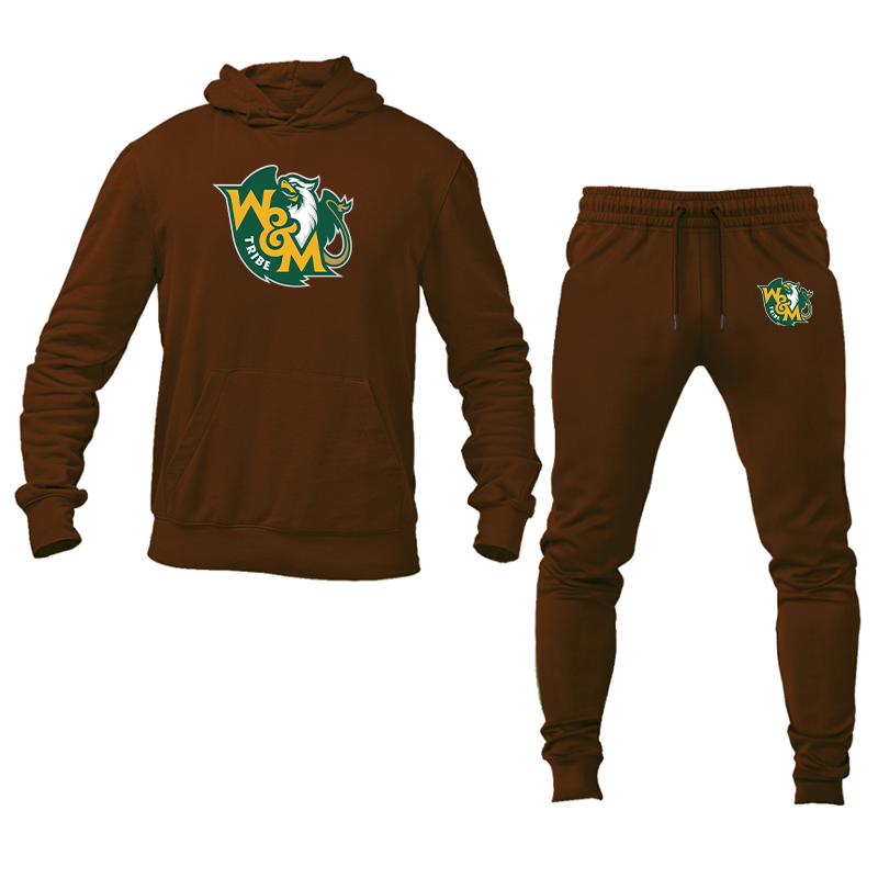 Men's William and Mary Tribe Hoodie Joggers Set
